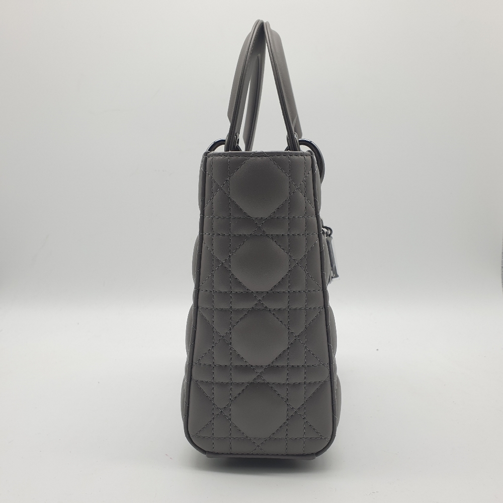 Dior Lady Dior matte leather - Picture 3 of 9